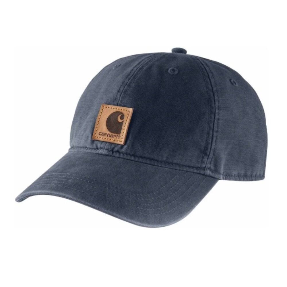 Carhartt Canvas Cap Hat in Navy